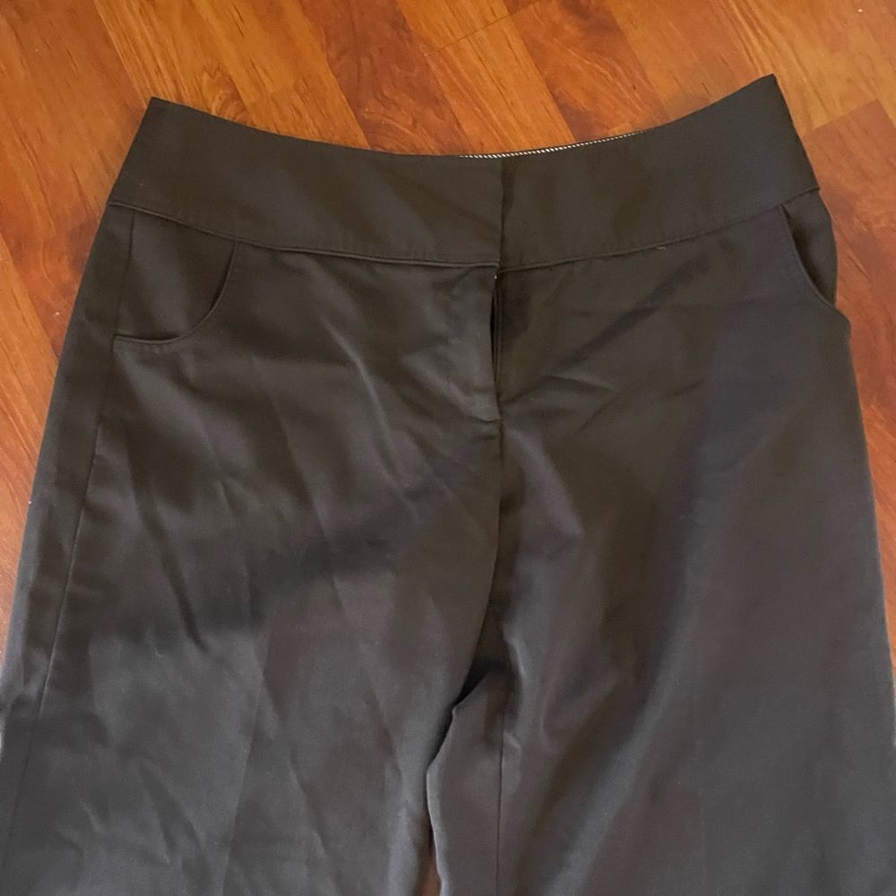 Cato brown wide leg dress pants. Size 14. 34/30 - Picture 5 of 8